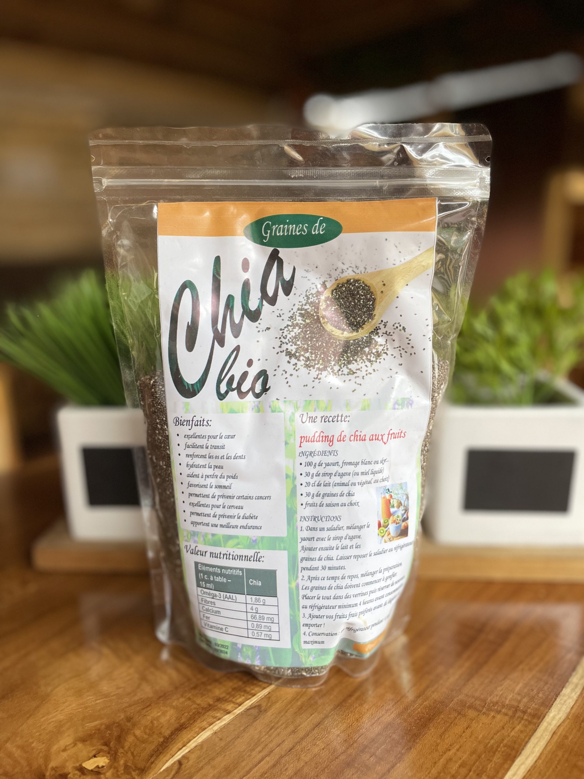Graines de chia 500g